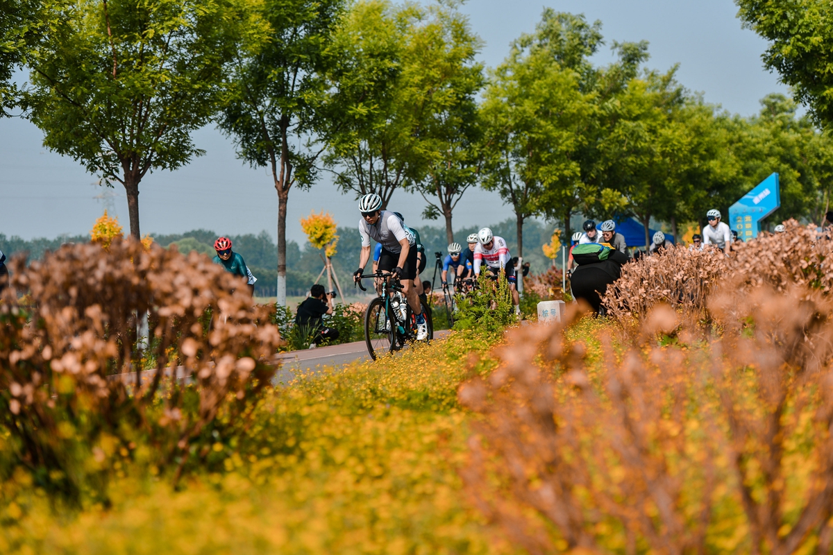 畅游大运河  2023北京自行车联赛通州站开赛