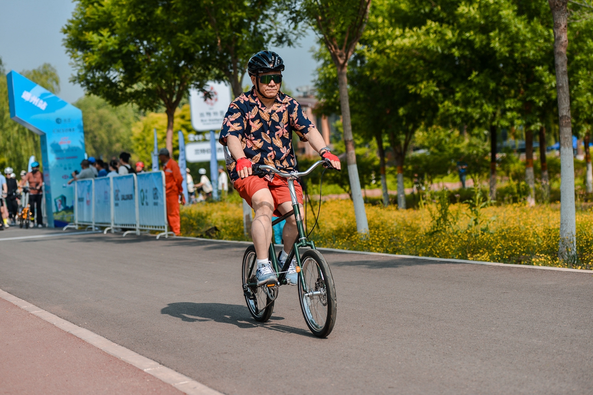 畅游大运河  2023北京自行车联赛通州站开赛