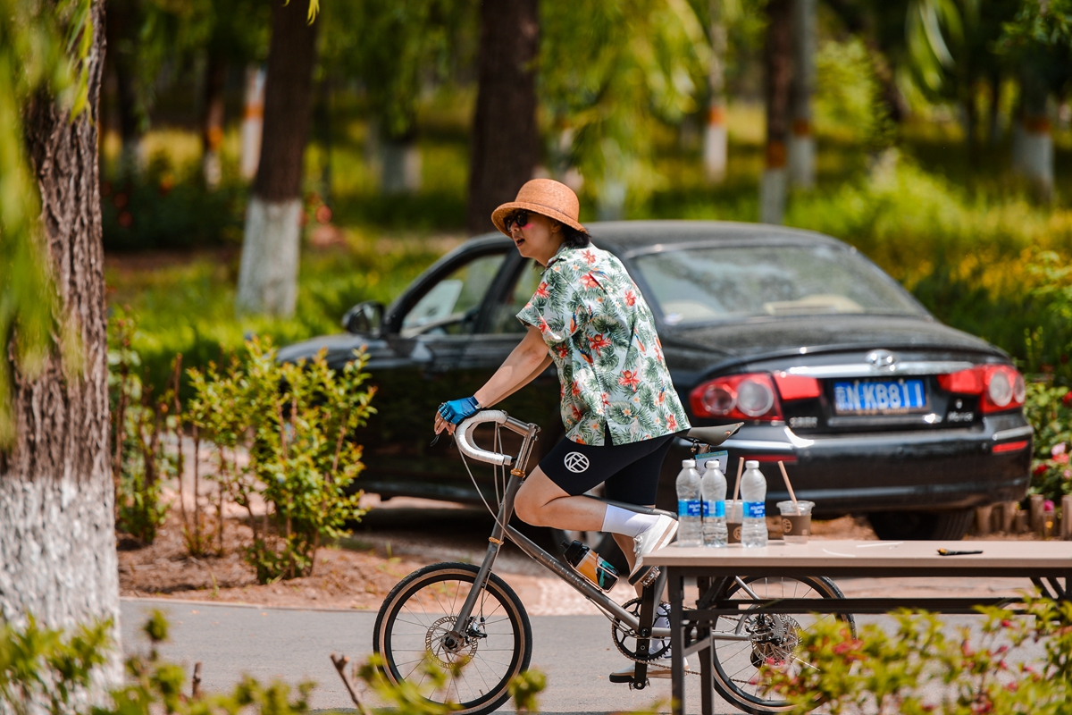 畅游大运河  2023北京自行车联赛通州站开赛