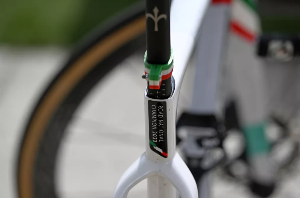意大利三色旗涂装 维拉斯科的定制版Wilier