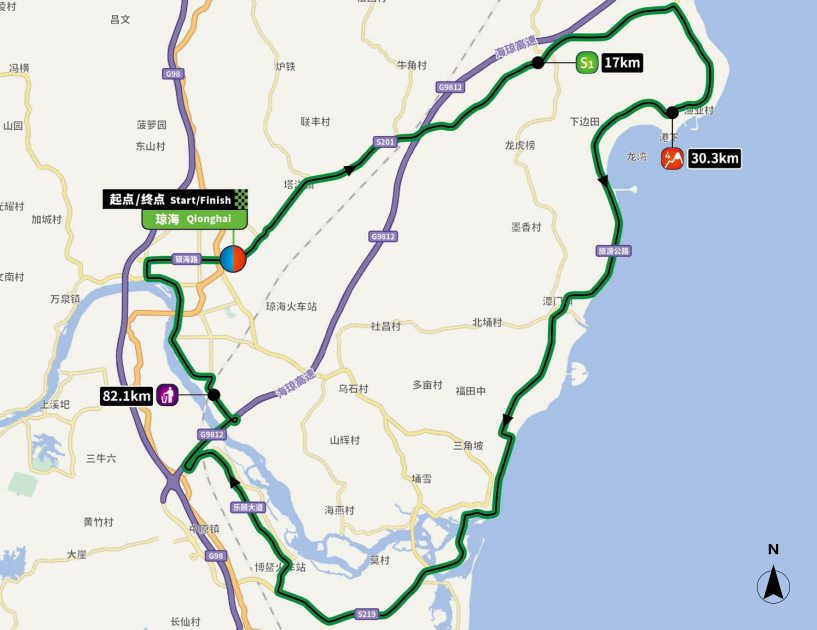 环岛赛S1：乔治·杰克逊开门红  黑辐条车队夺两衫