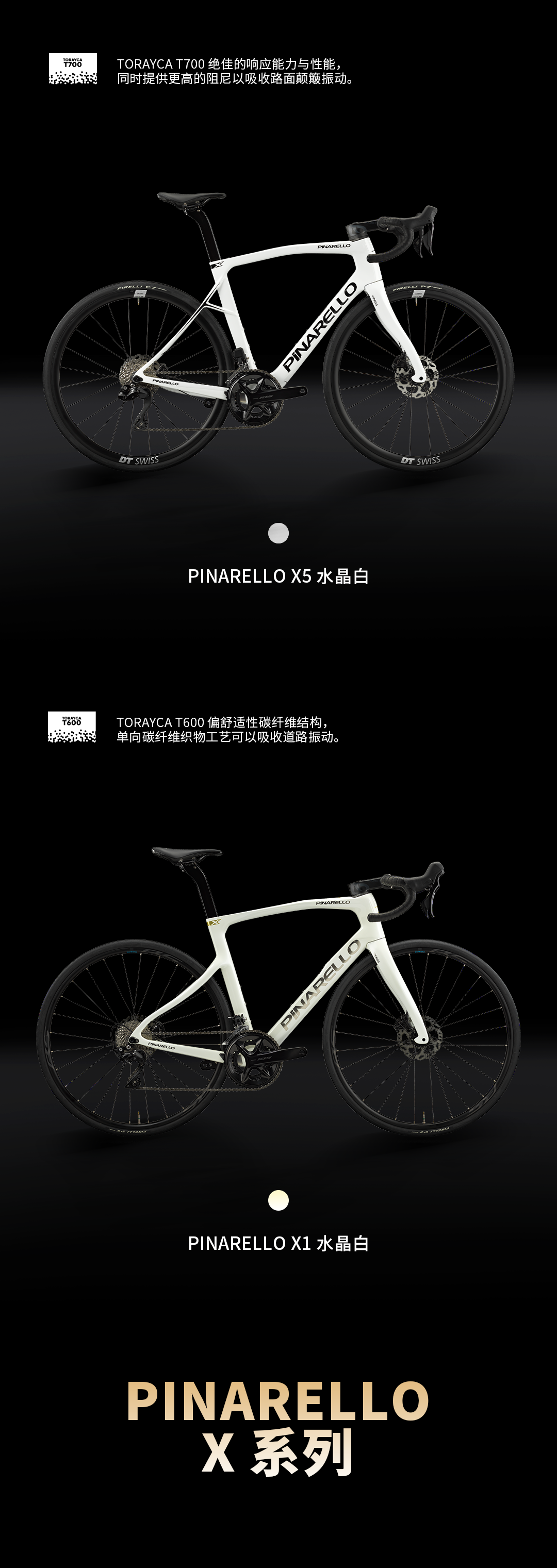 PINARELLO X 系列 MY25 新色｜融入优雅速度