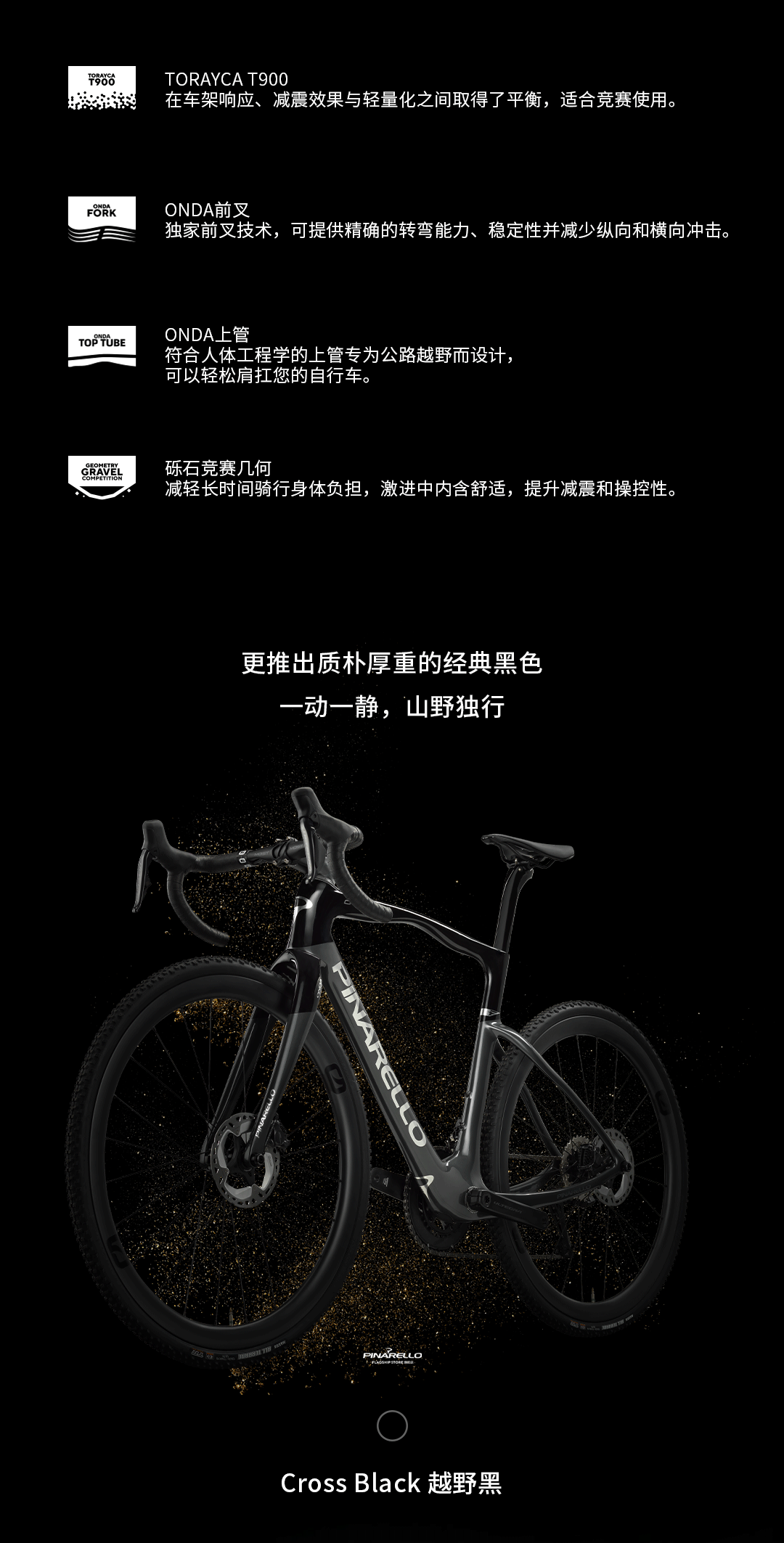 PINARELLO CROSSISTA F9 MY25 新色 | 山野独行