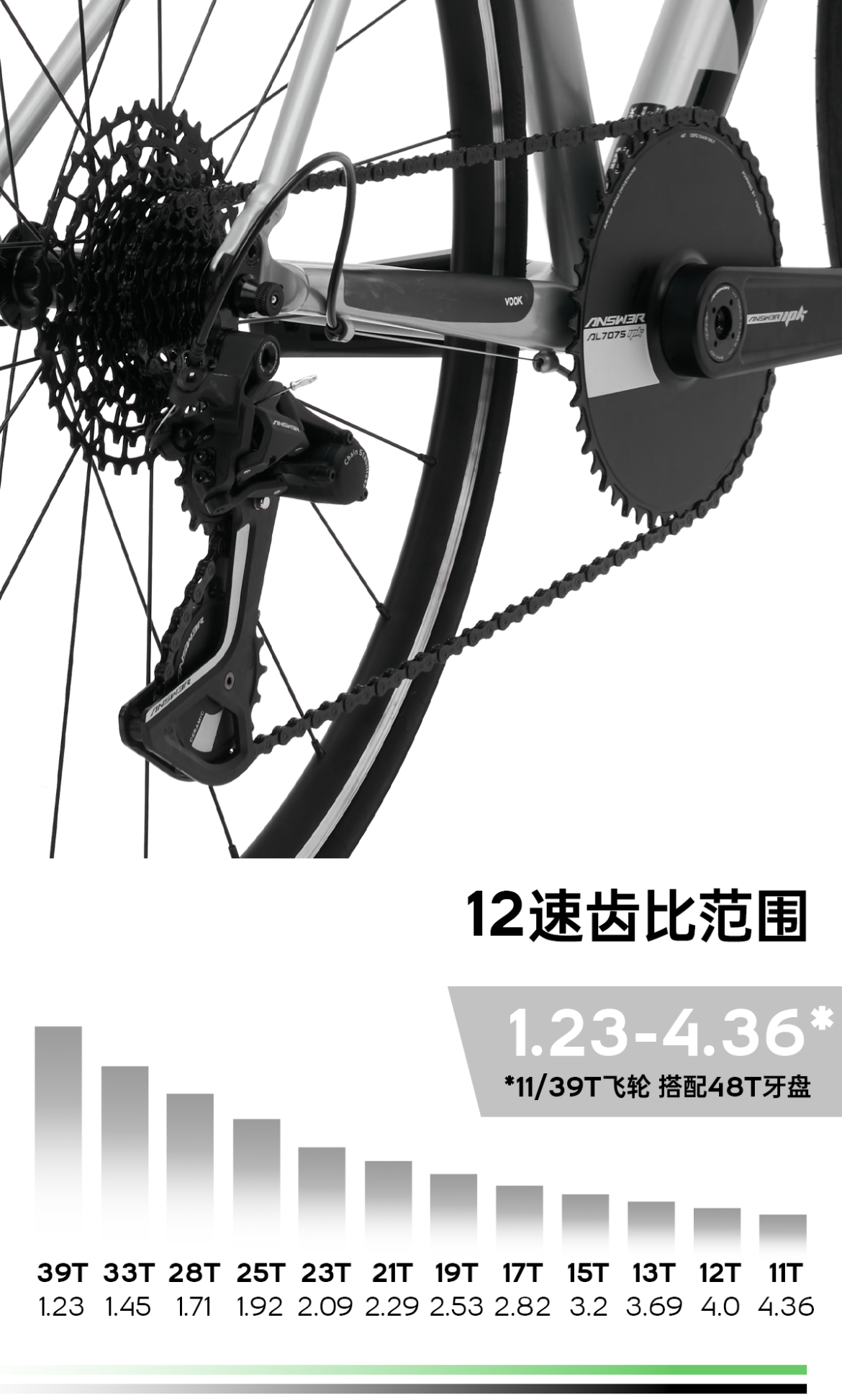 7.9kg，2999元！VOOK V6圈刹公路车上市