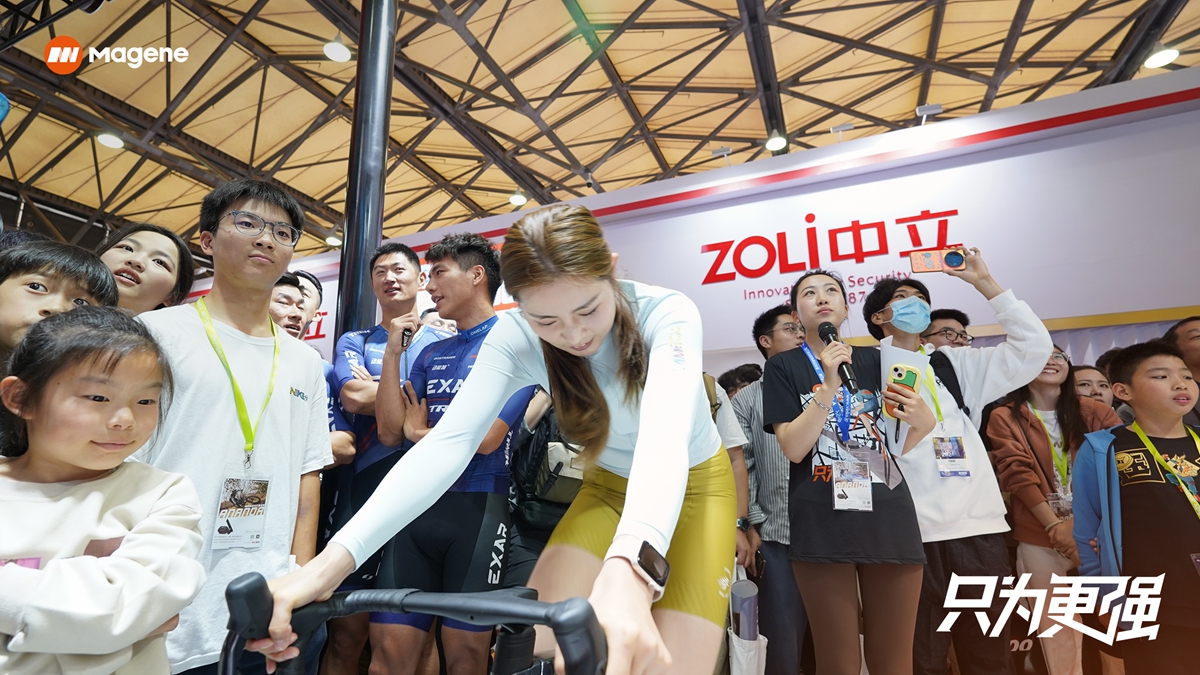 迈金科技展位盛况空前 第32届中国自行车展圆满收官