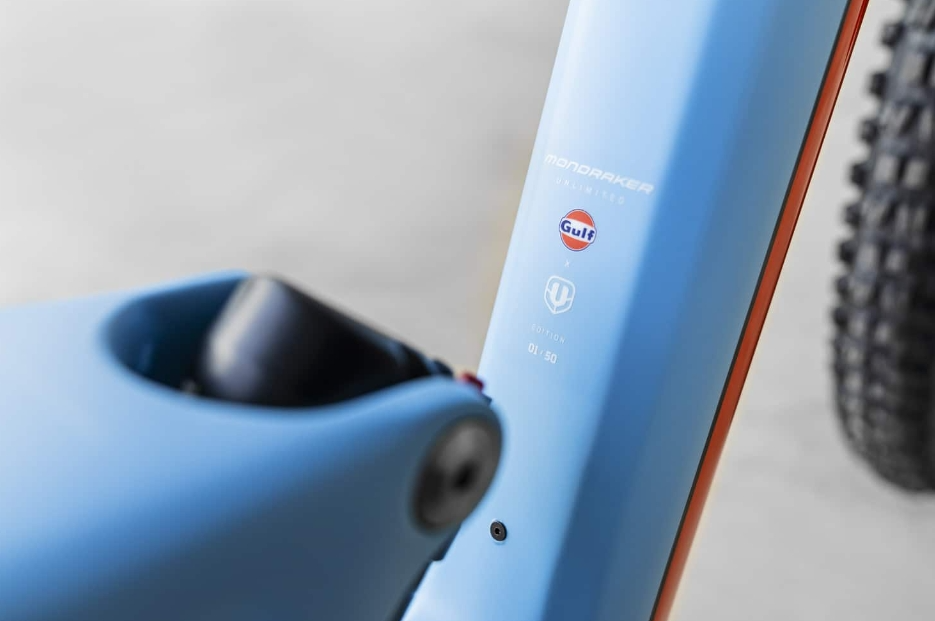 全球限量50台！  Mondraker推出Gulf版软尾山地车