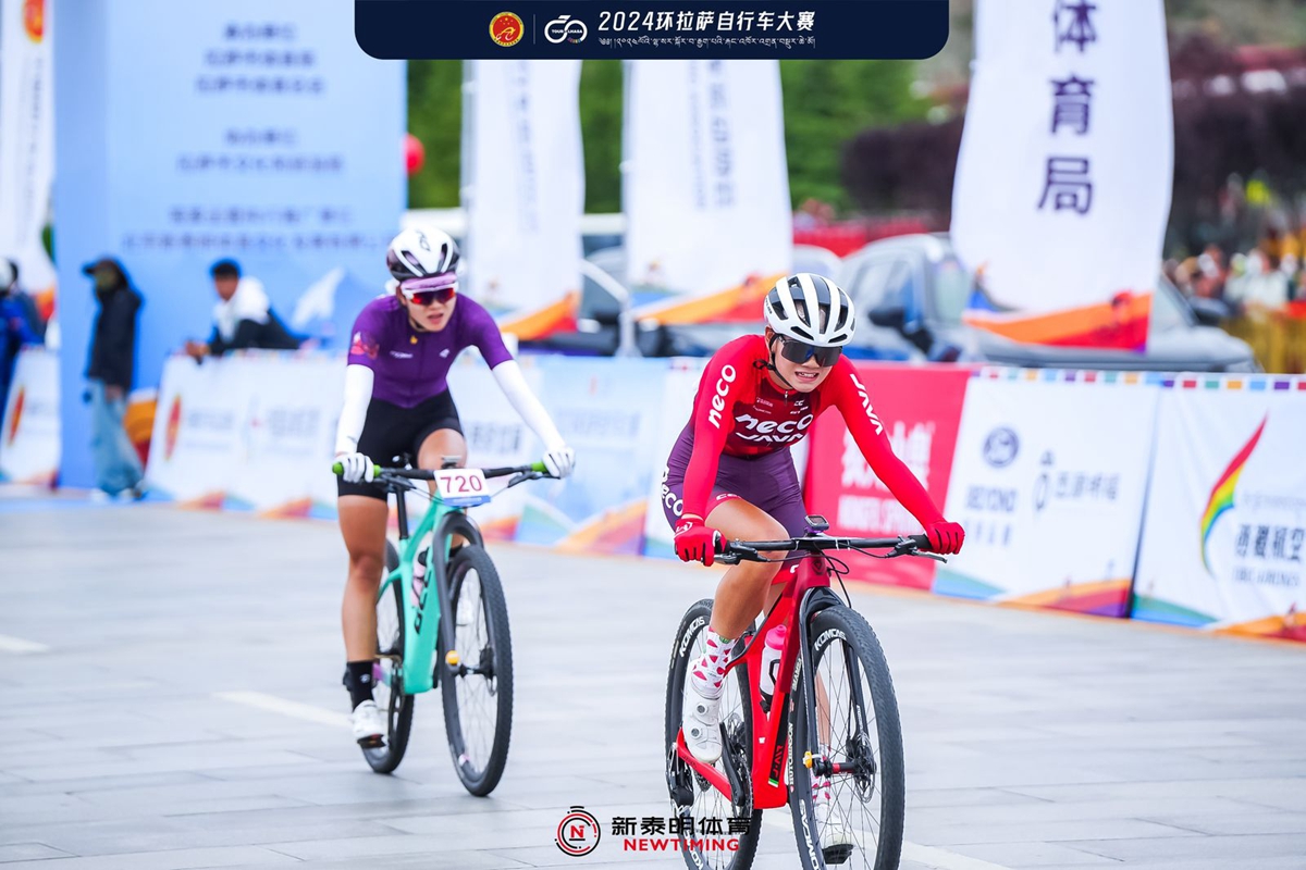 環(huán)拉薩自行車大賽：熊凱文單飛奪魁 高艷嬌三連冠