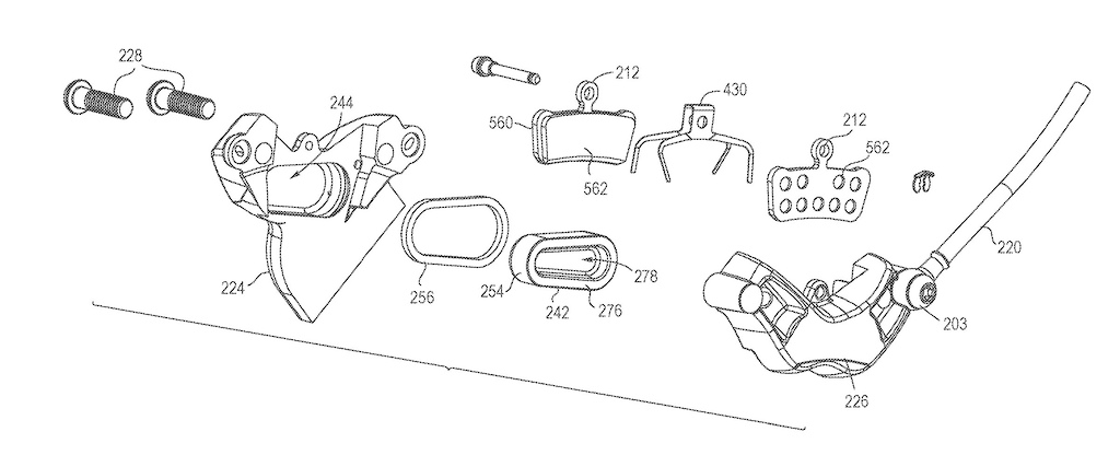 非圆形活塞 SRAM新的刹车专利曝光
