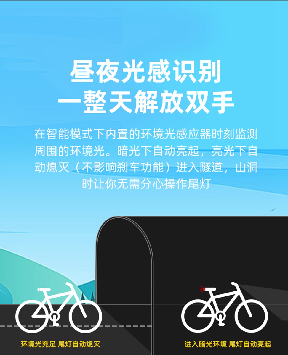 全新创意 萌趣又可爱-VXM高亮柔光智能刹车尾灯