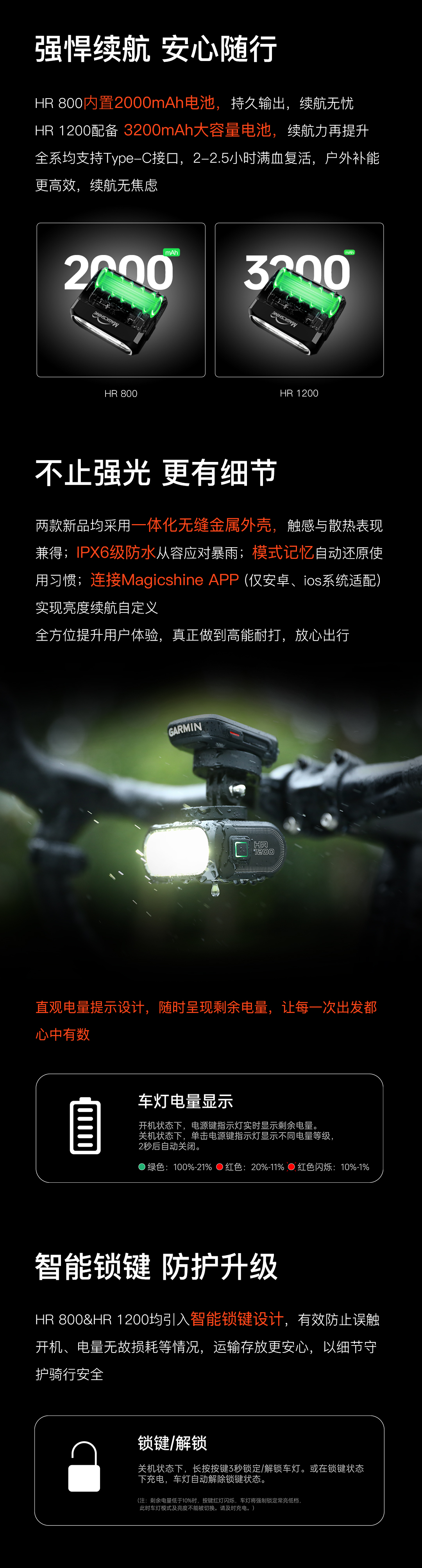 横置破风，行观无界！迈极炫HR800 & HR1200破风车灯重磅上市
