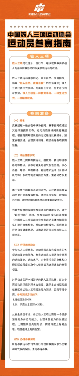 老铁，这里有一份运动员参赛指南请查收！