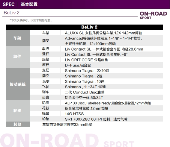 【上新了Liv】夏日-竹林-公路車 | BELIV 2 白月光