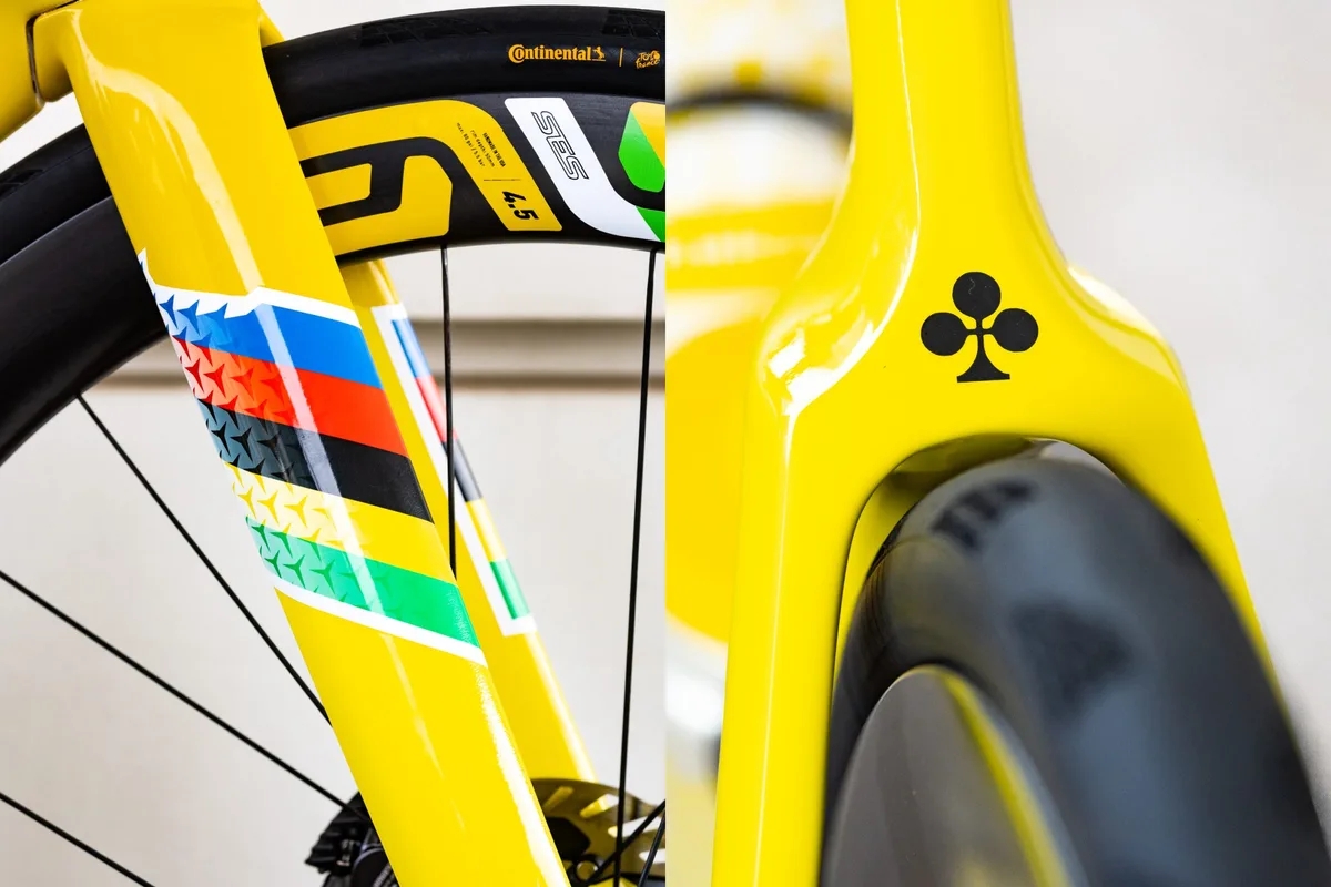Pro戰(zhàn)車 波加查的“黃衫定制版”Colnago Y1Rs