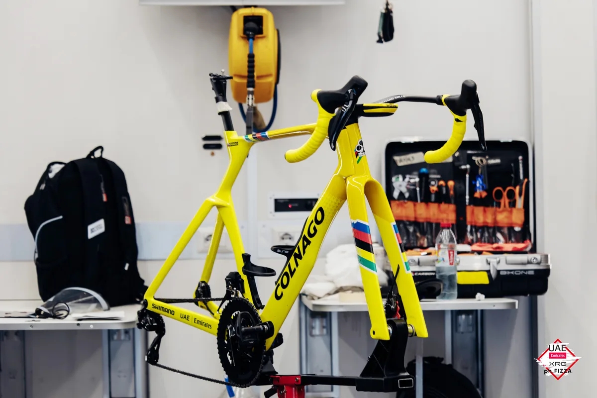 Pro戰(zhàn)車 波加查的“黃衫定制版”Colnago Y1Rs