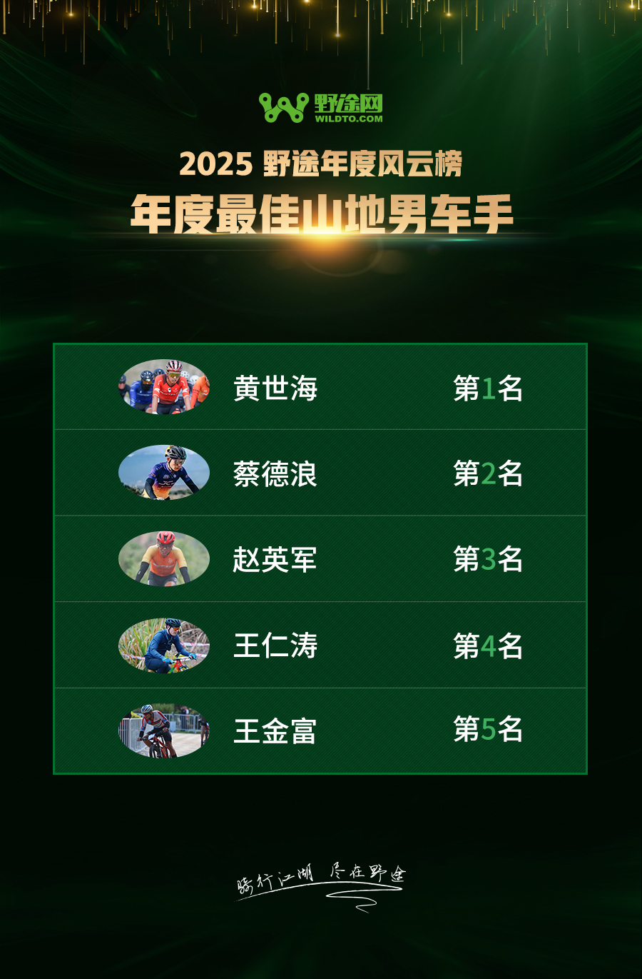 驭风启荣 2025野途年度风云榜重磅出炉