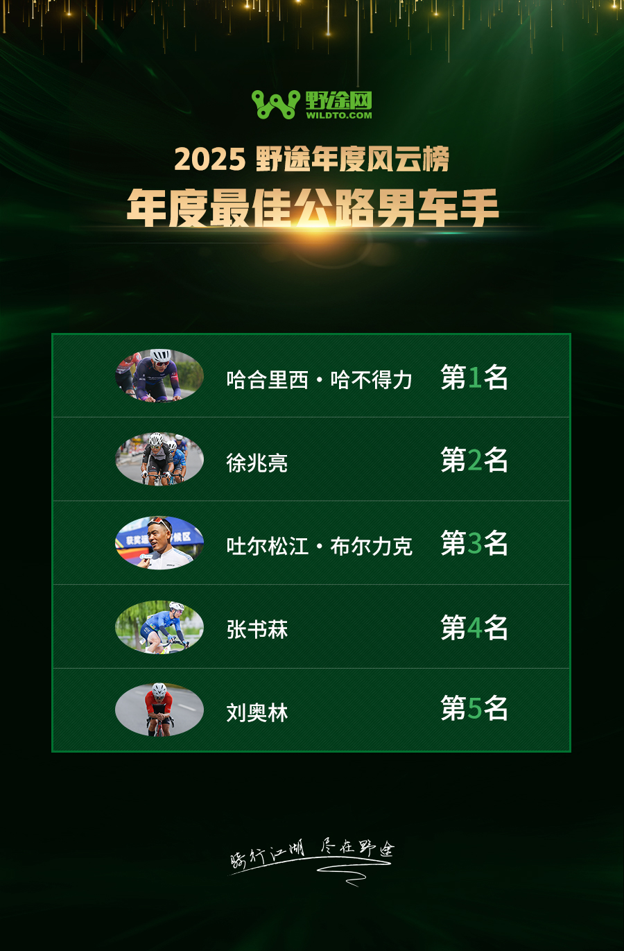 驭风启荣 2025野途年度风云榜重磅出炉