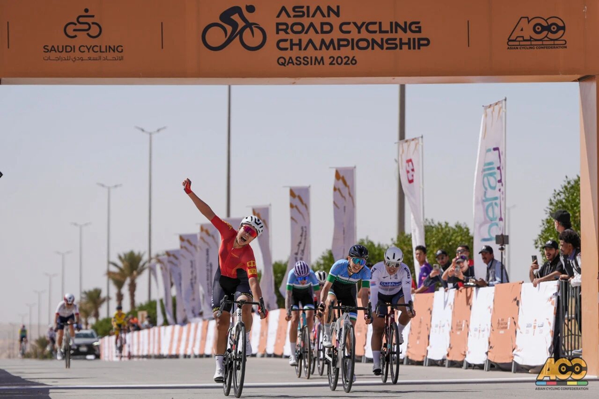 苏浩钰斩获银牌！ 2026年亚洲公路锦标赛中国国家公路自行车队圆满完赛