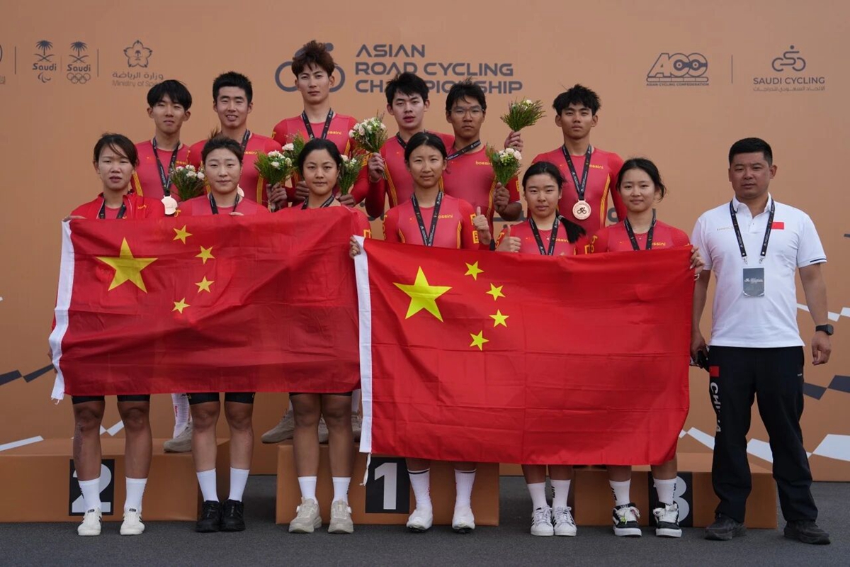 苏浩钰斩获银牌！ 2026年亚洲公路锦标赛中国国家公路自行车队圆满完赛