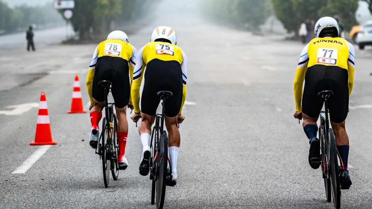 2026年中国公路自行车联赛第一站（云南·芒市站）在云南芒市圆满落幕