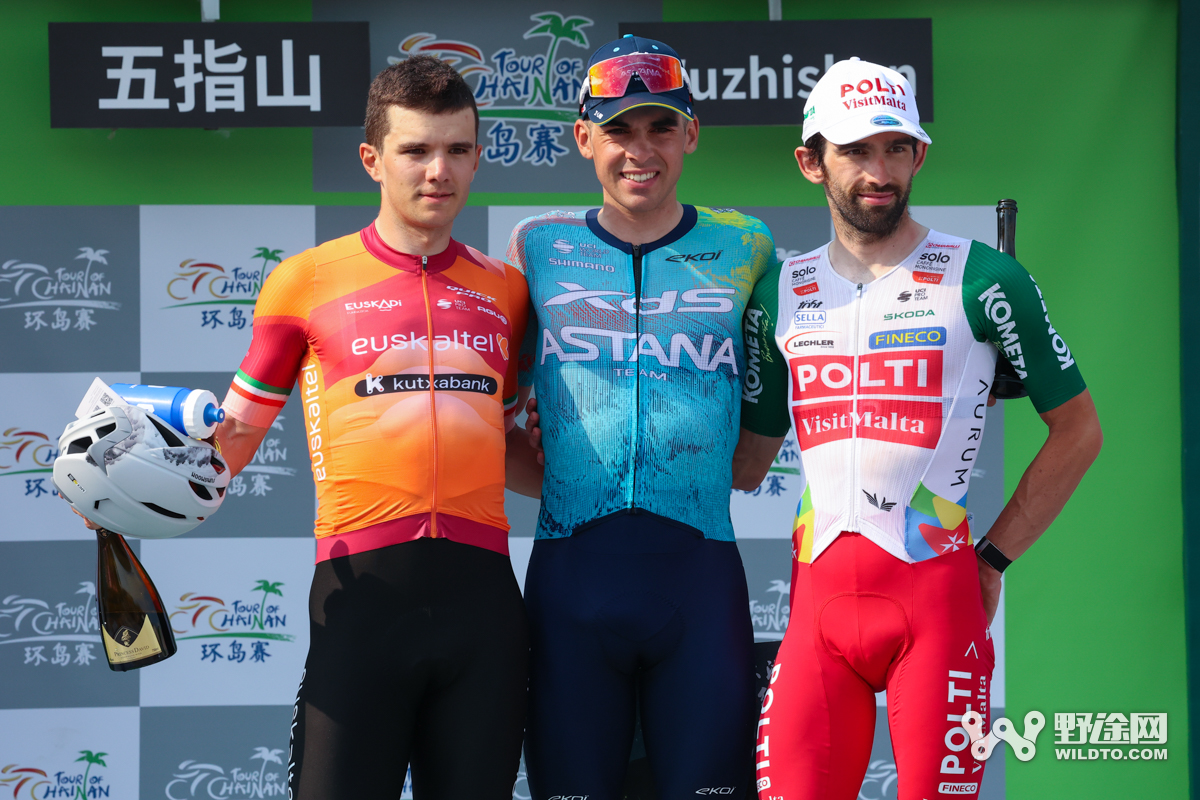 “理想汽车杯”2026环岛赛S2：喜德盛阿斯塔纳赢赛段，并穿上黄衫