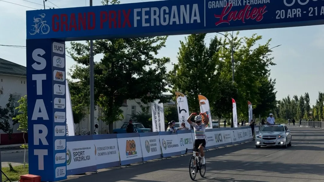 女子费尔干纳大奖赛｜亚洲冠军张好74公里单飞勇夺开门红