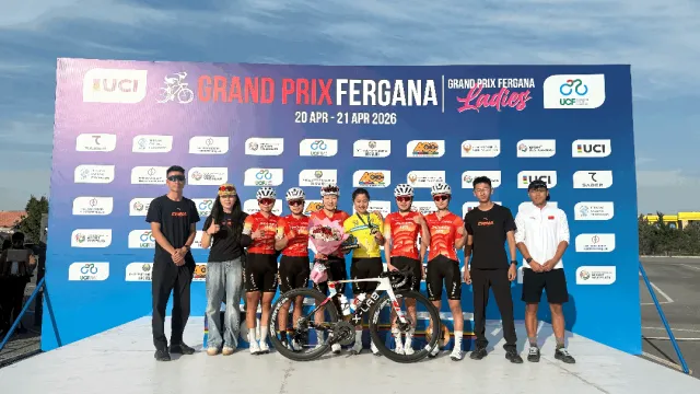 女子费尔干纳大奖赛｜亚洲冠军张好74公里单飞勇夺开门红