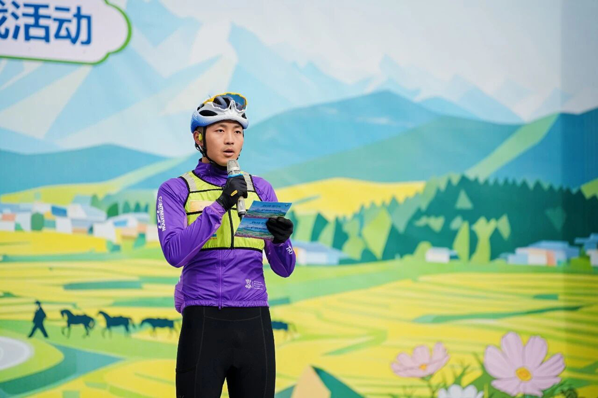 “穿越滇藏 遇见察隅”1200公里不间断骑行挑战在察隅鸣枪发车